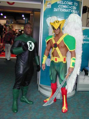 Green Lantern and The Hawkman