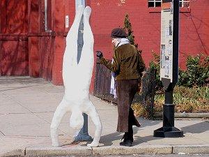 Mark Jenkins street sculpture