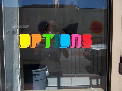 Options 2005 window