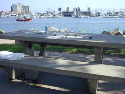 San Diego Bench in Spanish Landing